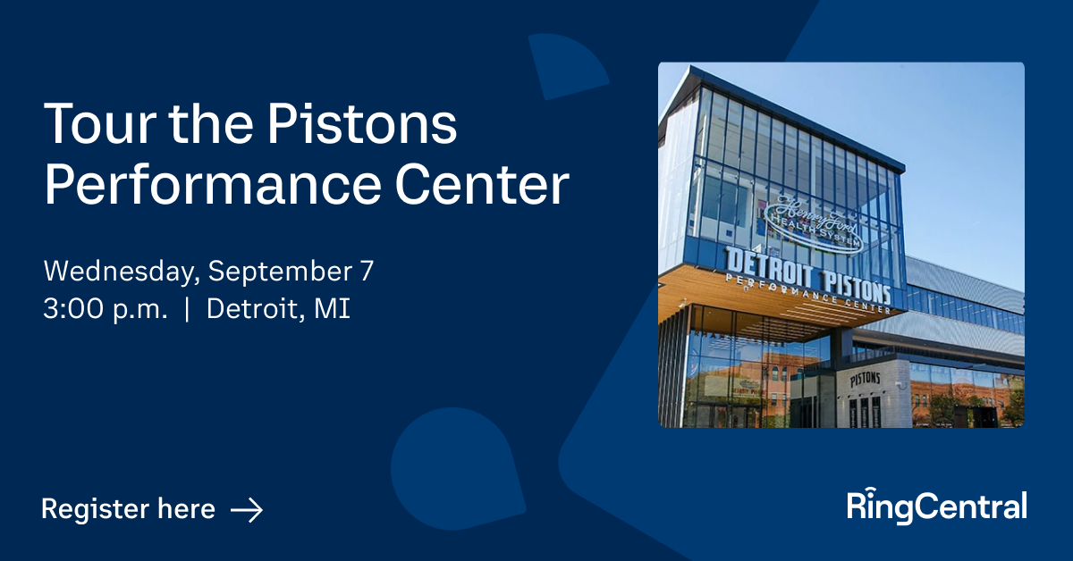 Tour the Detroit Pistons Performance Center with your Customer